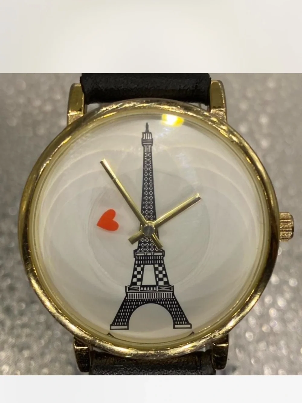 Charming Charlie *** Eiffel Tower “ Rotating Heart ♥️ “ ladies watch ^^^
